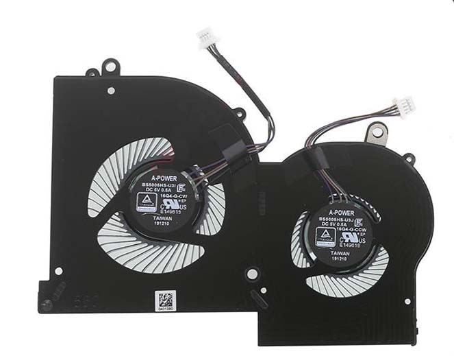 Laptop Cooling Fan for MSI GS65 GS65VR MS-16Q2 - GPU, version 2