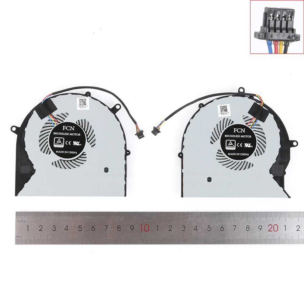 Laptop cooling fans for Asus GL503VM FX63VM , CPU + GPU, version 1