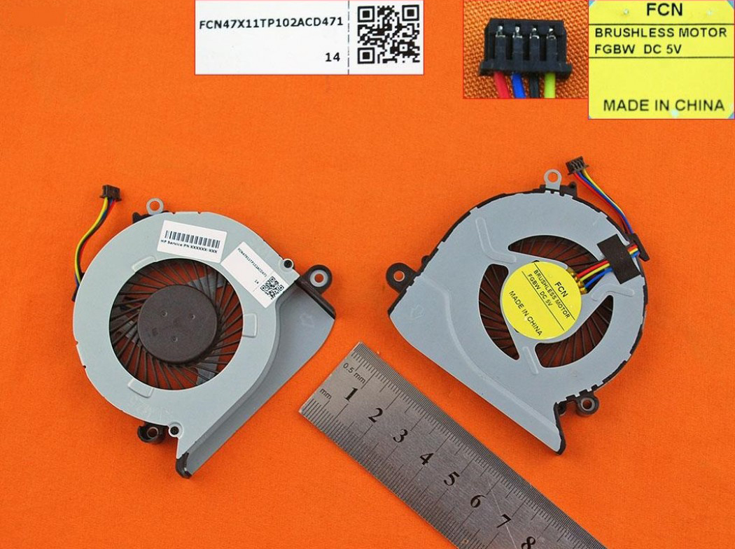 Laptop Cooling Fan for HP Pavilion 15Z-A 17-G 14-AB 15-AN 812109-001