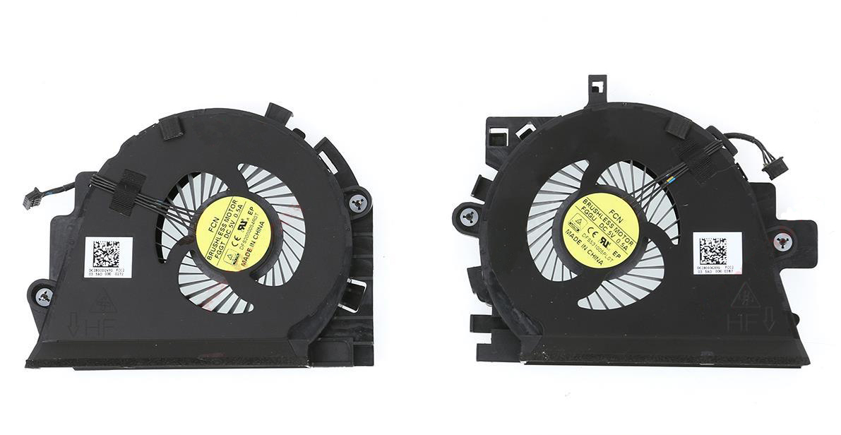 Laptop Cooling Fans for HP Zbook 15 G3, pro CPU + GPU