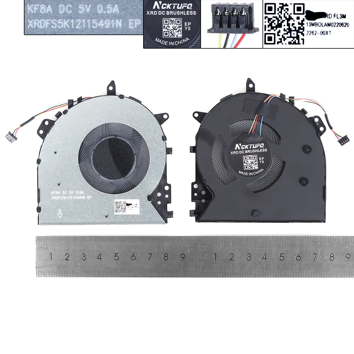 Laptop Cooling Fan for Asus Y5100U X512U A512U F512U F512D V5000F R564D