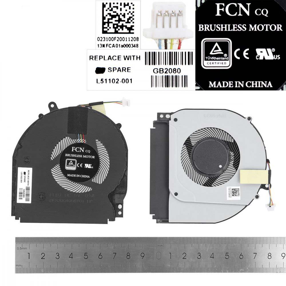 Laptop Cooling Fan for HP Pavilion x360 - 14-dh
