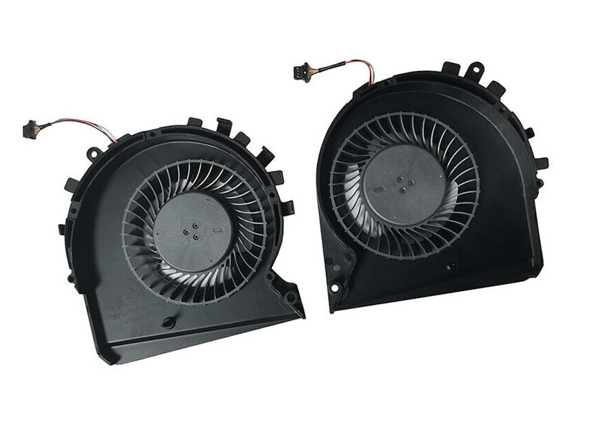 Laptop Cooling Fans for HP 15-DK TPN-C141, CPU + GPU
