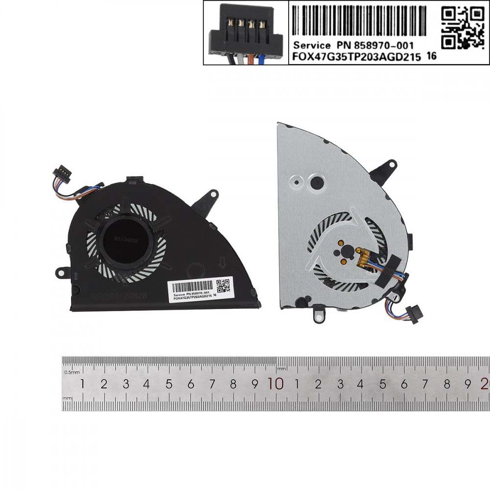 Laptop Cooling Fan for HP Pavilion 15-cw 15-cs L25584-001