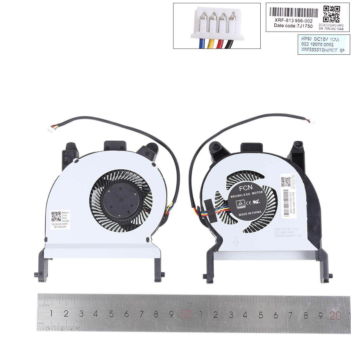 Cooling Fan for HP ProDesk 600 G3 (mini desktop)