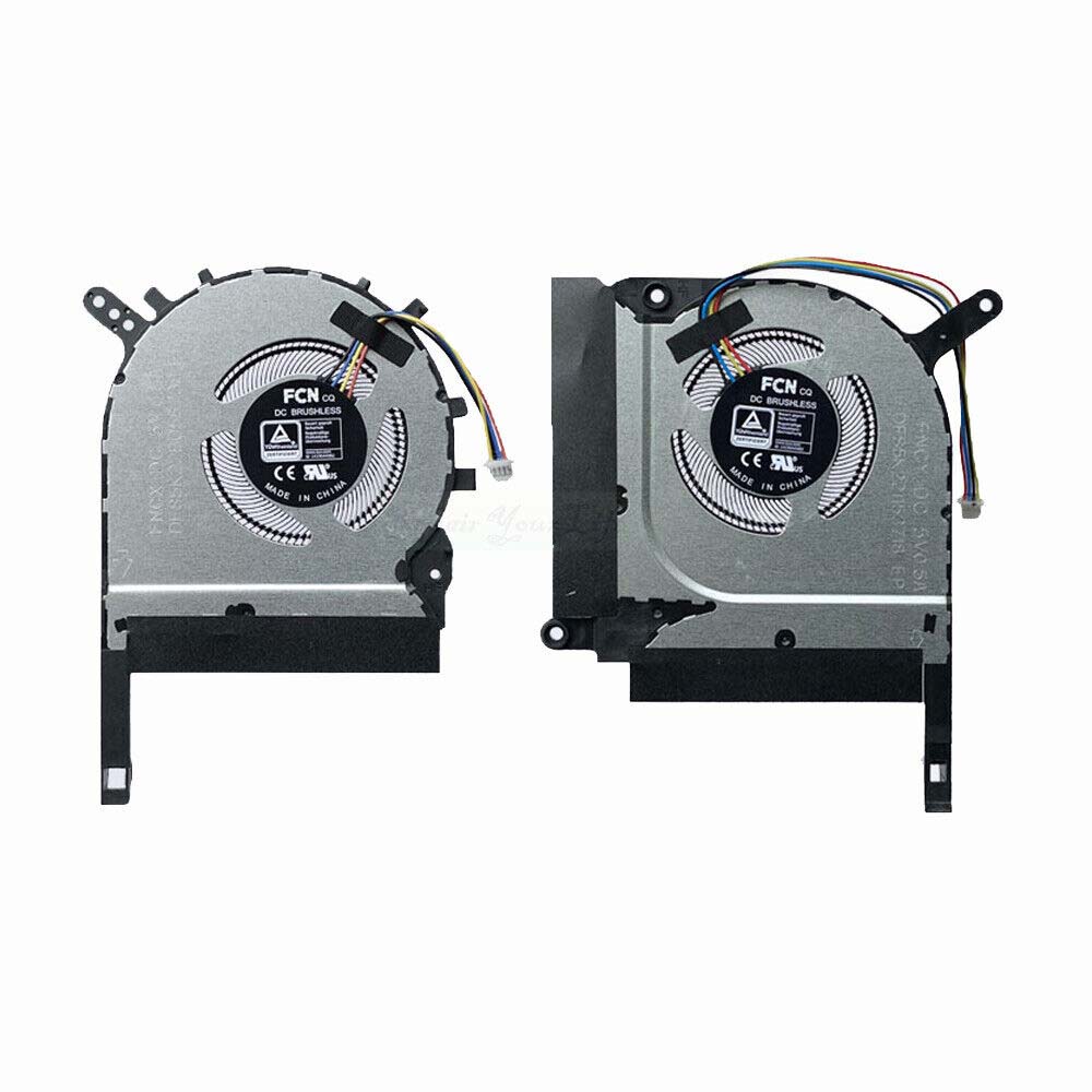 Laptop Cooling Fans for Asus Tianxuan TUF Gaming 2 FA506 FA506QR A17 (FA706) , CPU+GPU