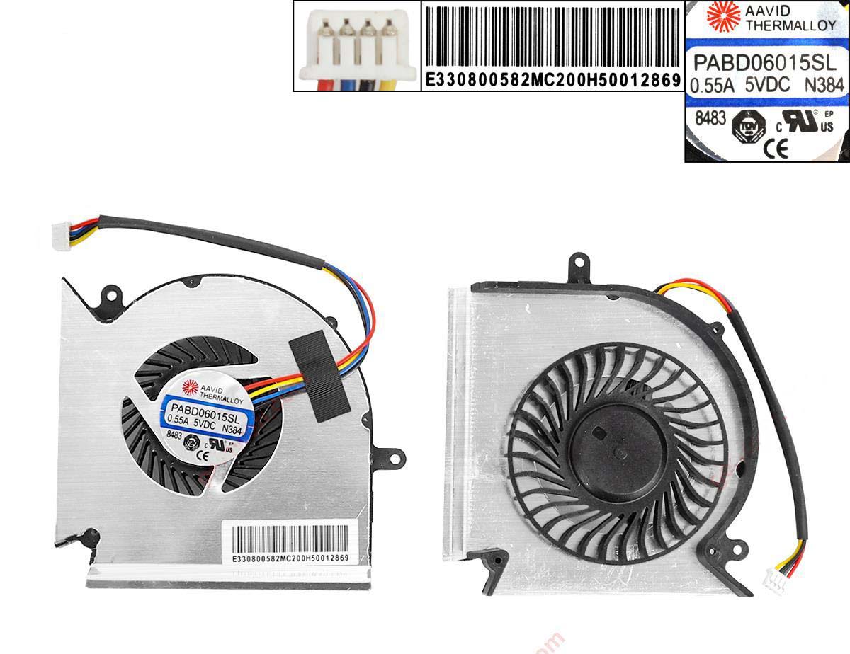 Laptop Cooling Fan for MSI GE63VR MS-16P1 GE73VR MS-17C1 - GPU