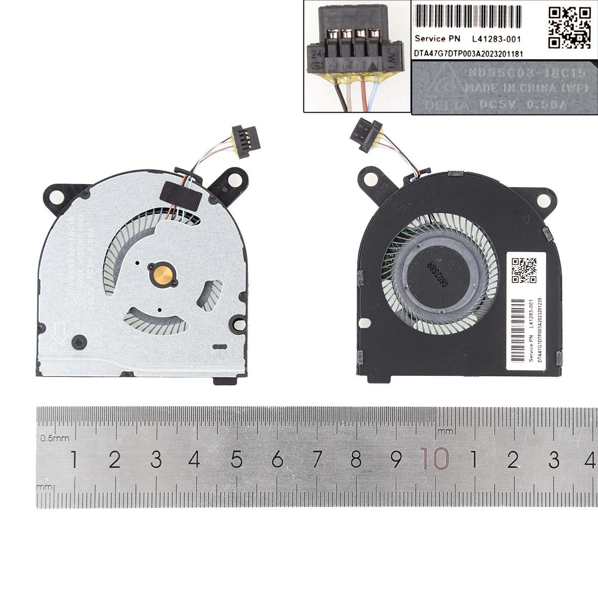Laptop Cooling Fan for HP Pavilion 13-an TPN-Q214 L41283-001