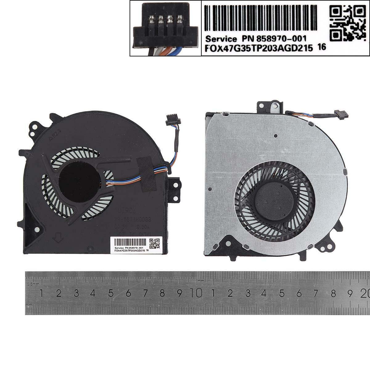Laptop Cooling Fan for HP Probook 450 455 470 G5 450G5