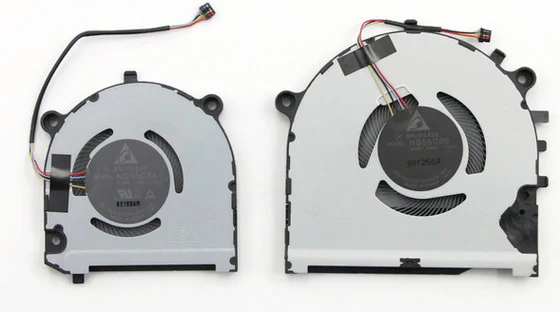 Laptop Cooling Fans for Lenovo ThinkBook 13s-IWL 13s-IML K3-IWL S540-13IWL, CPU + GPU