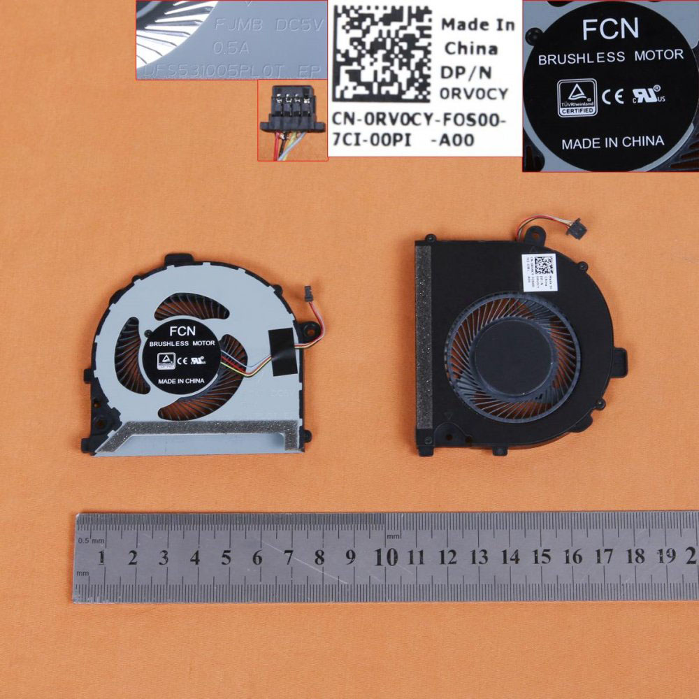 Laptop cooling fan for Dell Vostro 14 5471 13 5370 14-5471 13-5370