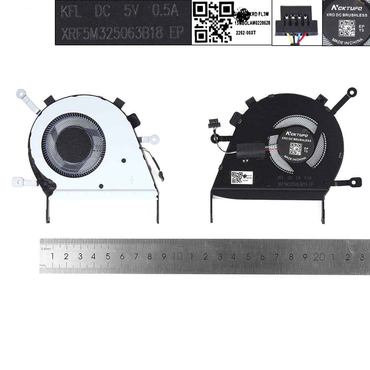 Laptop Cooling Fan for Asus Zenbook Q406DA Q406FA Q406 , UM462DA , DQ5D519G002
