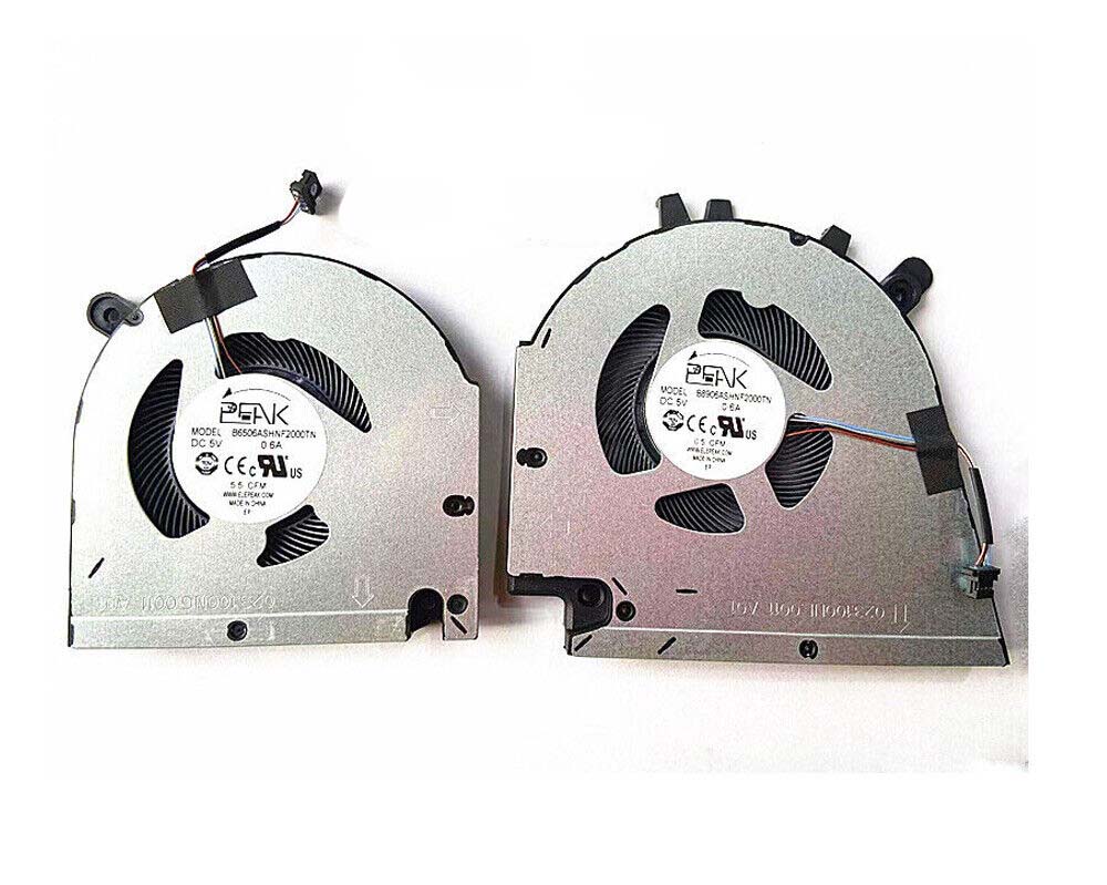 Laptop Cooling Fans for Dell Vostro 15 7510 Inspiron 16 Plus 7610 , CPU + GPU