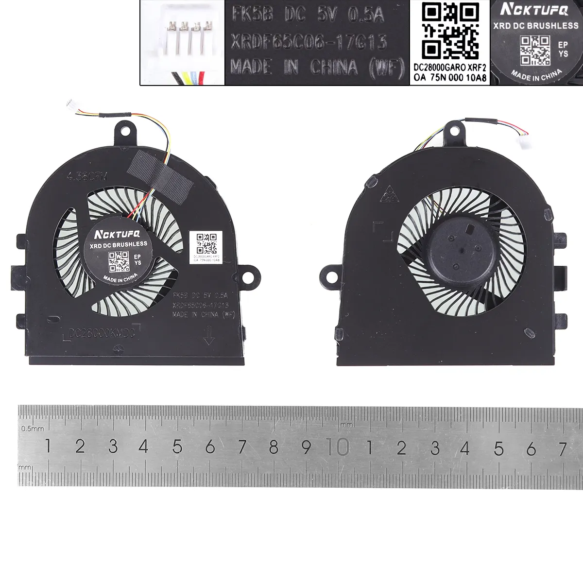 Laptop Cooling Fan for Dell Inspiron 3480 3481 5494