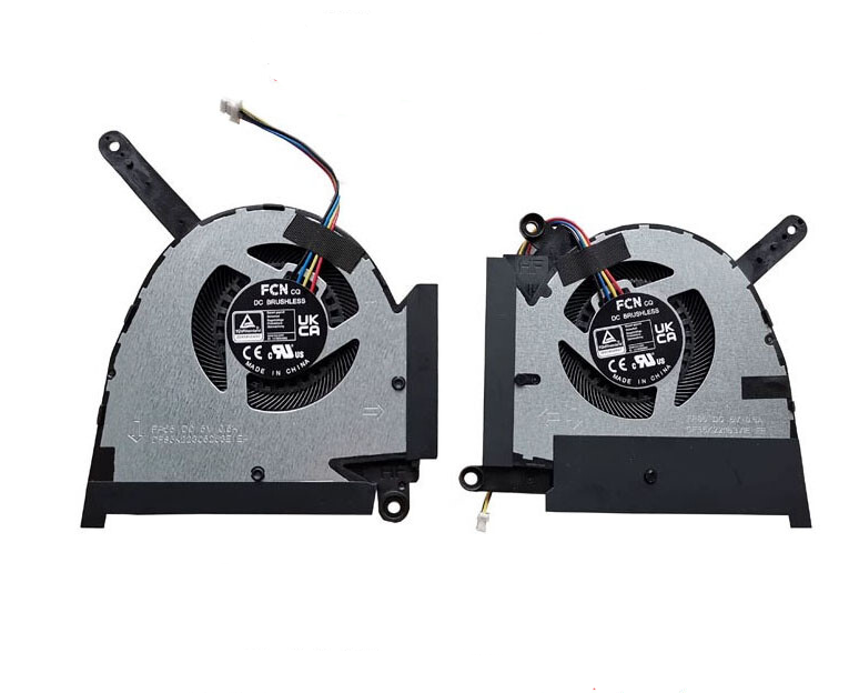Laptop Cooling Fans for Asus TUF Dash (2022) F15 FX517 FX517ZC FX517ZE , DC 5V, CPU + GPU