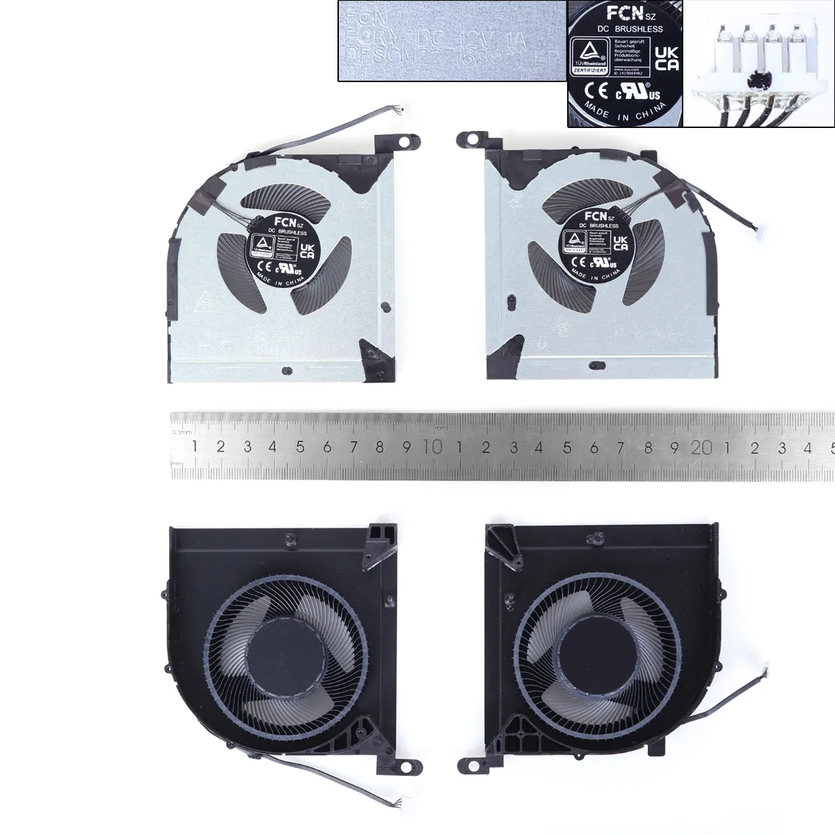 Laptop Cooling Fans for Lenovo Legion Slim 5 16APH8 Y7000P , CPU+GPU