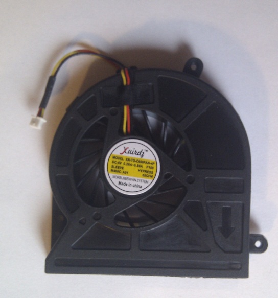 Laptop Cooling Fan for Toshiba Satellite C660 C655 C655D, version 1