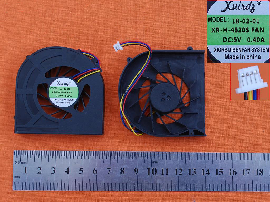 Laptop Cooling Fan for HP ProBook 4520s 4525s 4720s