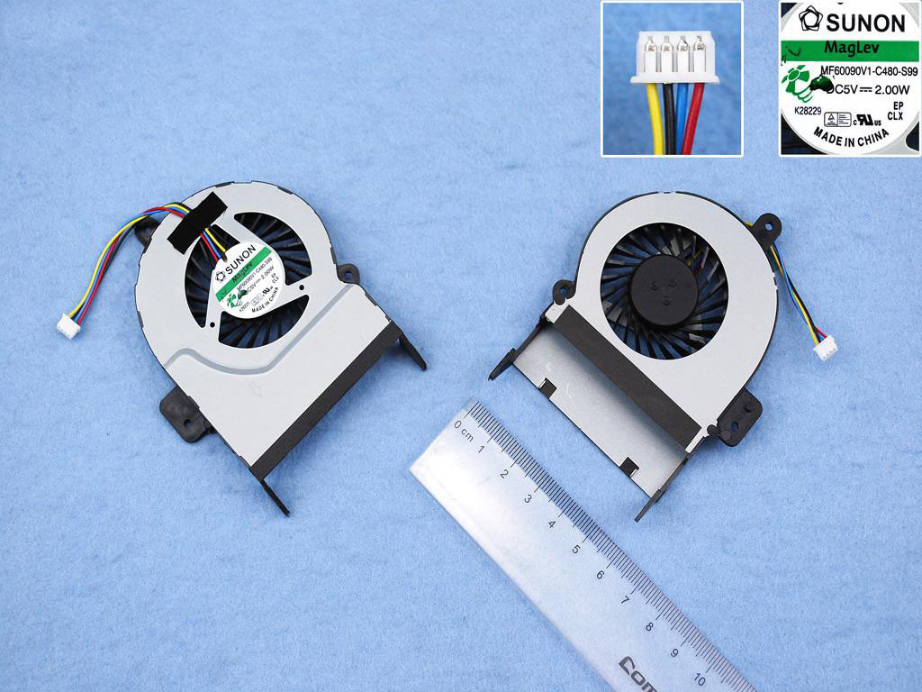 Laptop Cooling Fan for Asus K55VM R500V X45C X45VD X45VD1 X55V