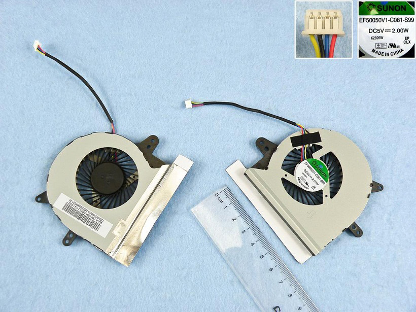 Laptop Cooling Fan for Asus X401A X401E X401E X501 X501U 