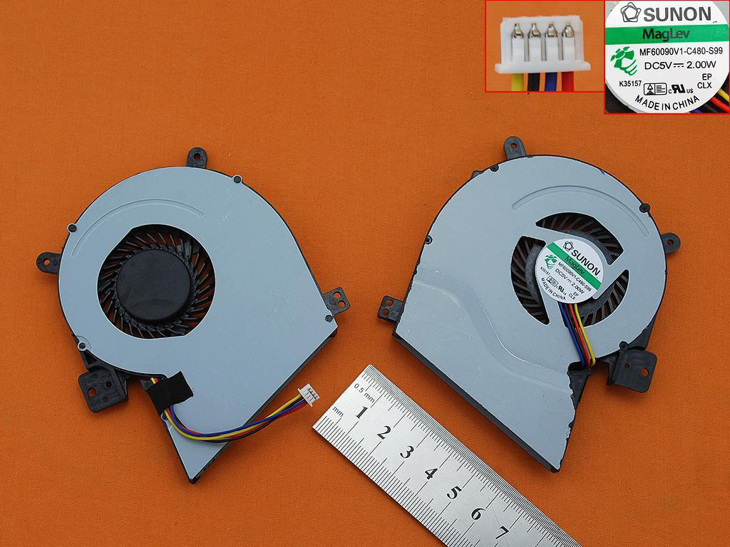 Laptop Cooling Fan for Asus X451ca X551CA X451 X551 X551MA X451C X511C