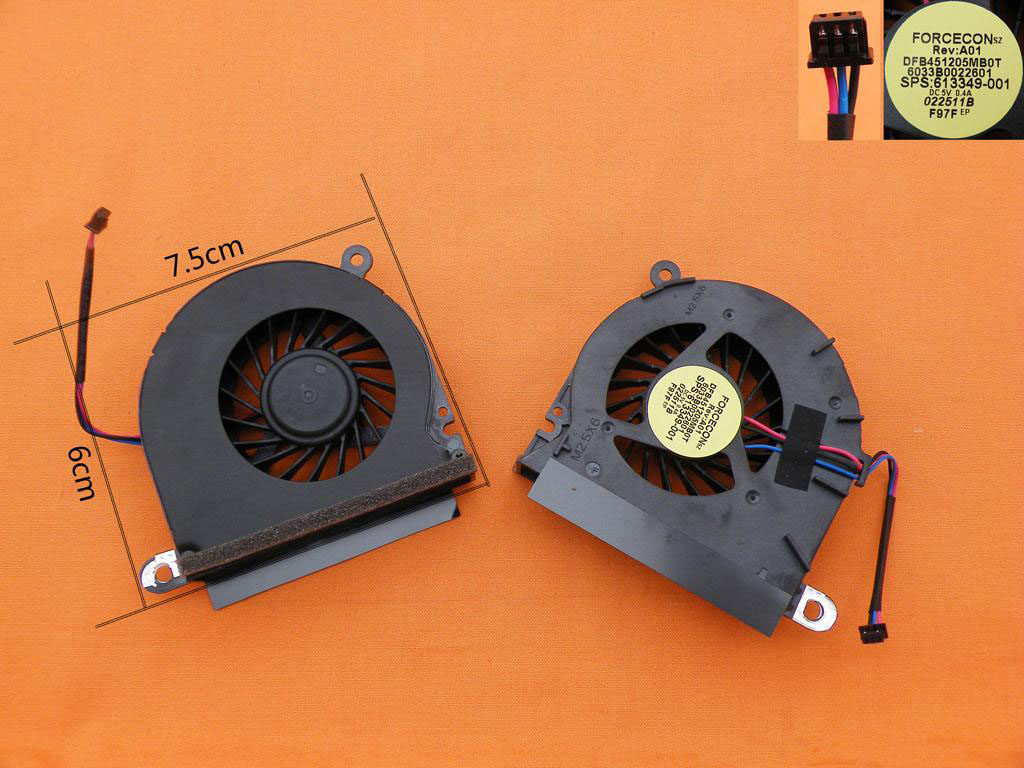 Laptop Cooling Fan for HP ProBook 6545B 6445B 6555b 6440B 6540B