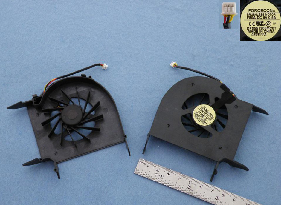 Laptop Cooling Fan for HP DV6 DV6T DV6Z-1100 DV6-1000 1100 1200 532614-001 5326