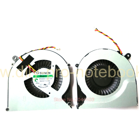 Laptop Cooling Fans for Toshiba Satellite Pro C850 C855 C870 C875 , version 1
