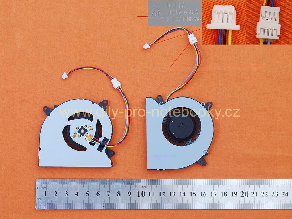 Laptop Cooling Fan for Asus N550 N550J N550JV N550JK N550L N750 N750JK N750JV